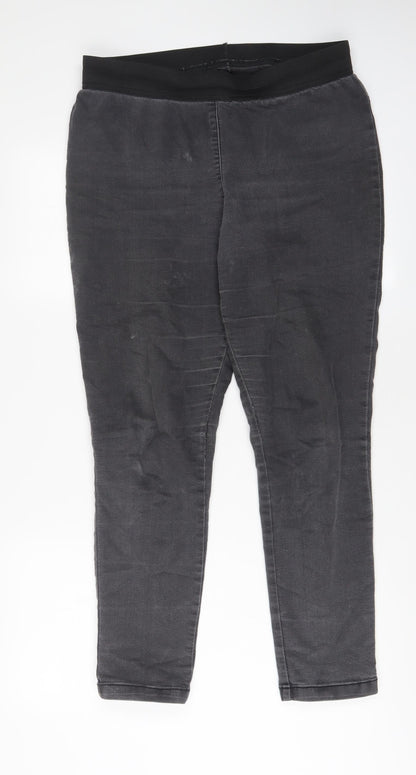 Womens UK Size 14 Marks and Spencer Regular Fit Jegging Grey Jeans
