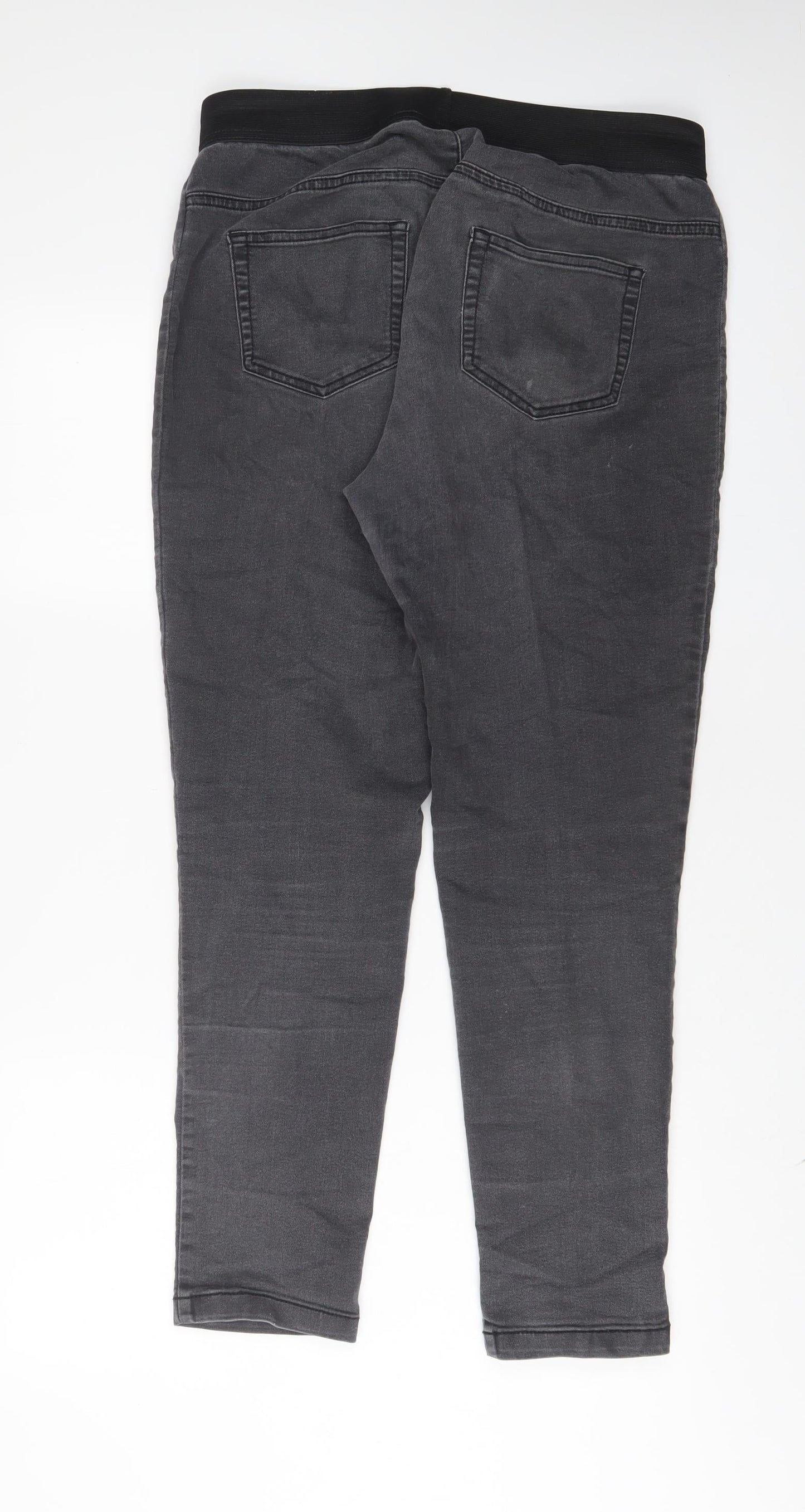 Womens UK Size 14 Marks and Spencer Regular Fit Jegging Grey Jeans