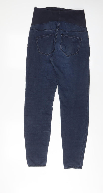 Womens UK Size 10 H&M Regular Fit Skinny Blue Jeans