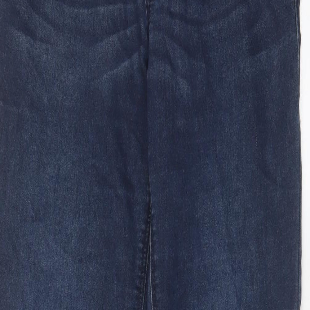 Womens UK Size 10 H&M Regular Fit Skinny Blue Jeans