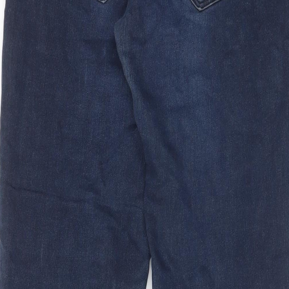 Womens UK Size 10 H&M Regular Fit Skinny Blue Jeans