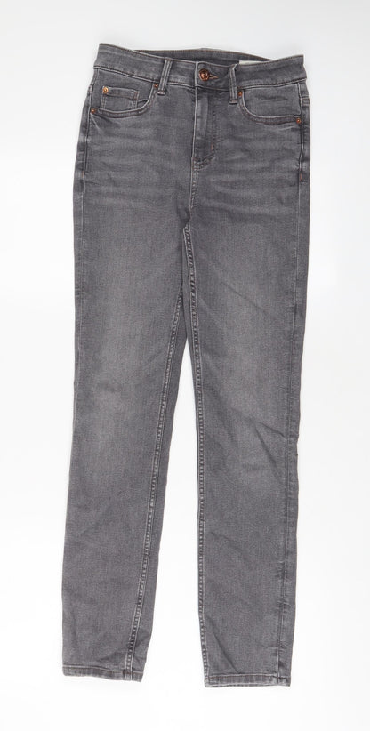 Womens UK Size 8 Marks and Spencer Slim Fit Straight Red Jeans