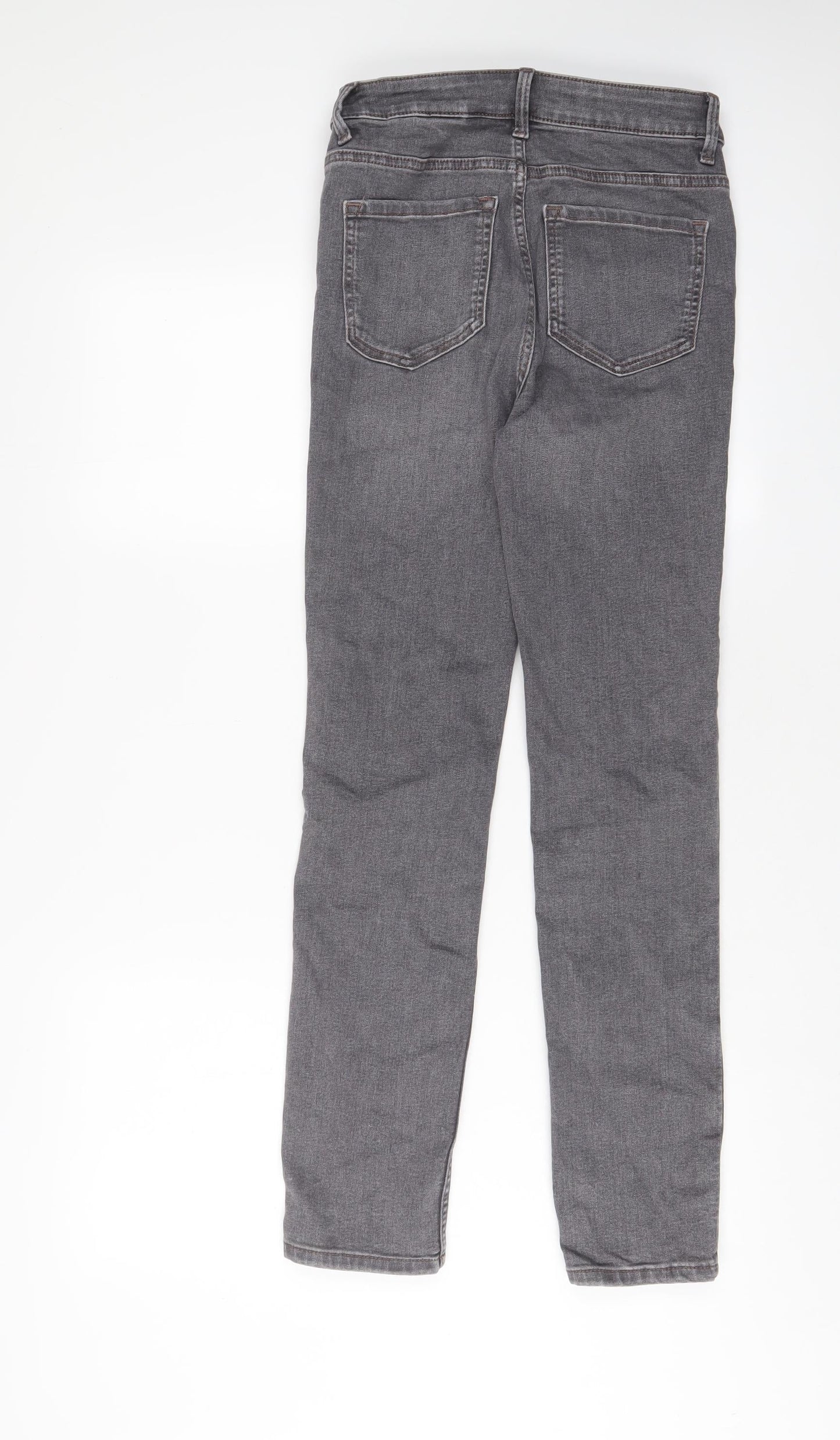 Womens UK Size 8 Marks and Spencer Slim Fit Straight Red Jeans