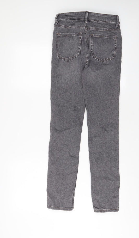 Womens UK Size 8 Marks and Spencer Slim Fit Straight Red Jeans