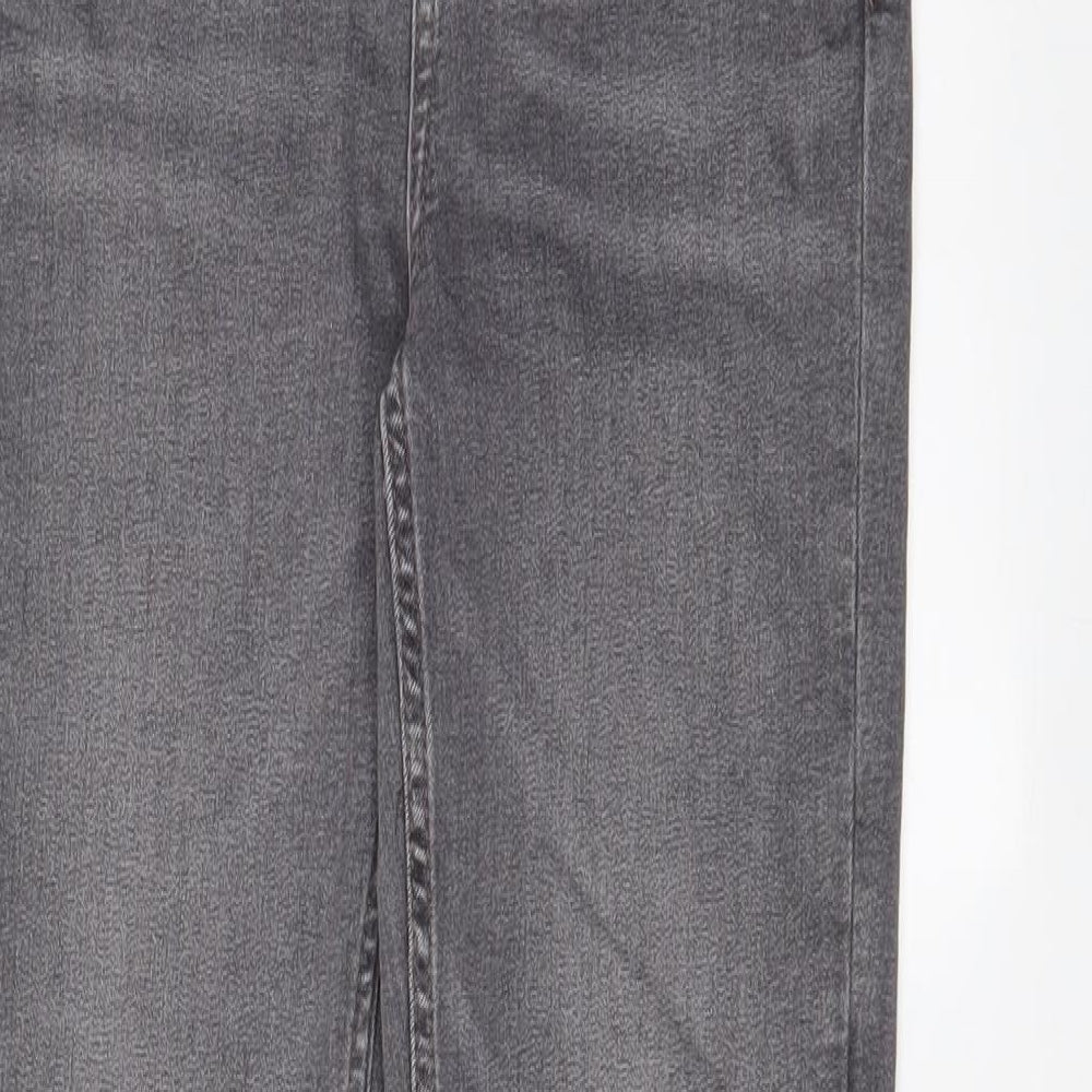 Womens UK Size 8 Marks and Spencer Slim Fit Straight Red Jeans