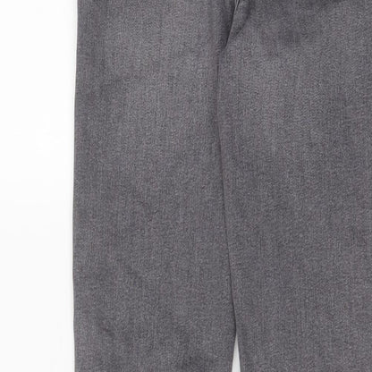 Womens UK Size 8 Marks and Spencer Slim Fit Straight Red Jeans