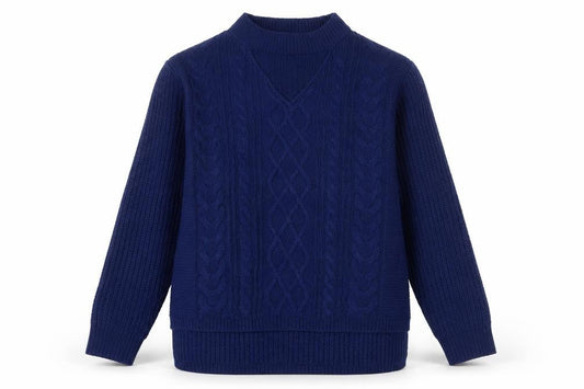 Womens UK Size 12 B.You Blue Pullover Jumper