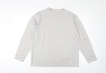 Womens UK Size L Bonmarché Grey Pullover Jumper