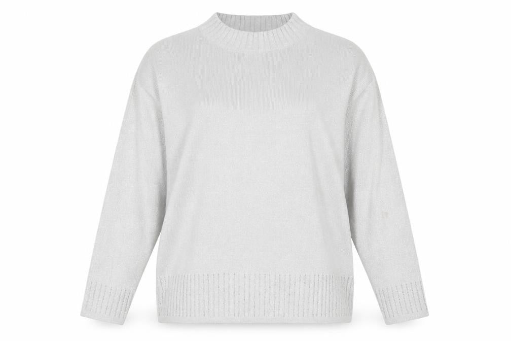 Womens UK Size L Bonmarché Grey Pullover Jumper