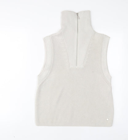 Womens UK Size 12 monari Beige Pullover Jumper