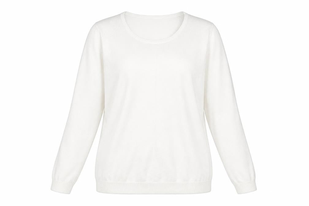 Womens UK Size 14 BHS White Pullover Jumper