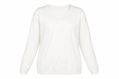 Womens UK Size 14 BHS White Pullover Jumper