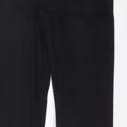 ORSAY Womens Black Cotton Skinny Jeans Size 30 in L30 in Regular Zip