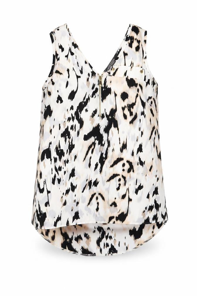 Womens UK Size 8 Dorothy Perkins White Basic Tank