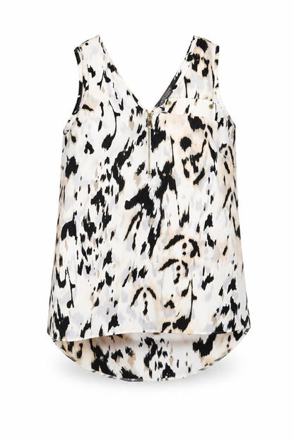 Womens UK Size 8 Dorothy Perkins White Basic Tank
