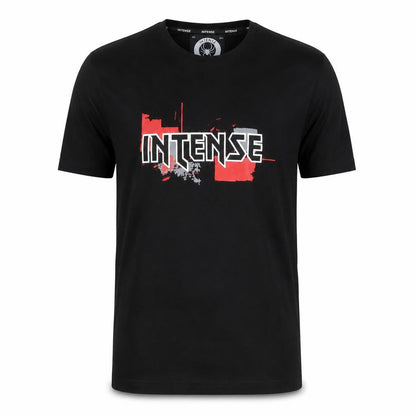 Mens UK Size S Intense Black  T-Shirt