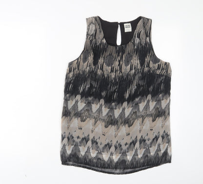 Womens UK Size S VERO MODA Multicoloured Basic Tank
