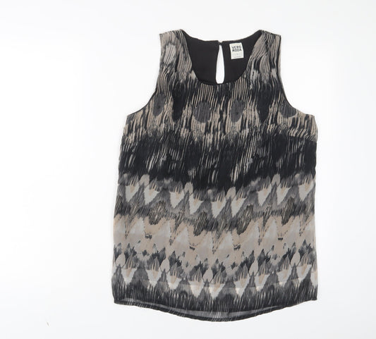 Womens UK Size S VERO MODA Multicoloured Basic Tank