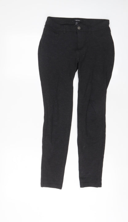 Womens UK Size S FOREVER 21 Regular Fit  Grey Trousers