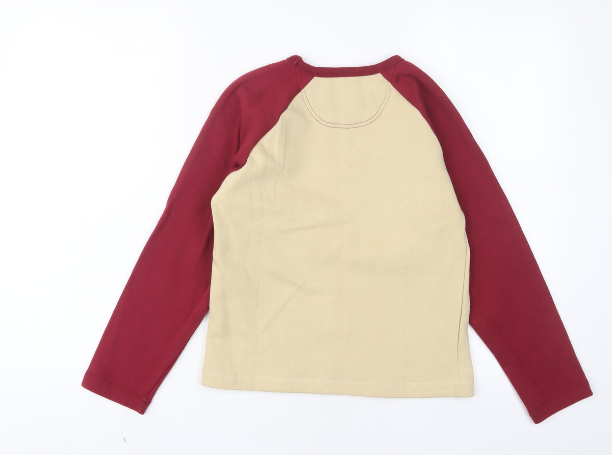 Radio Campus Girls Beige Polyester Pullover Sweatshirt Size 12 Years Pullover