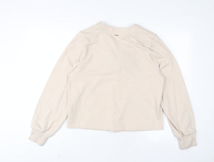 Womens UK Size M Marks and Spencer Pink Pullover Sweatshirt