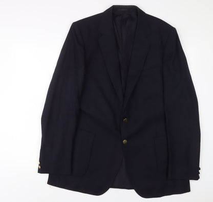 Mens UK Size 44 St Michael Regular Blue Suit Jacket