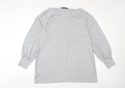 Womens UK Size 18 Marks and Spencer Grey Pullover Jumper