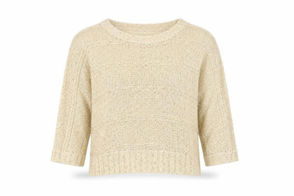 Womens UK Size 16 Select Gold Pullover Jumper