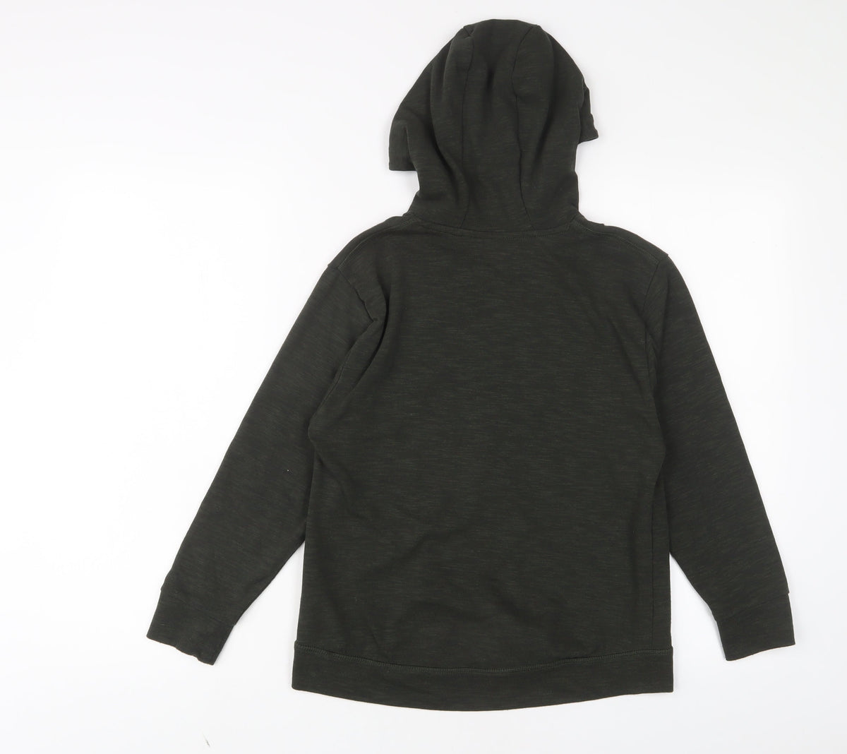 NEXT Boys Green Polyester Pullover Hoodie Size 9 Years Pullover