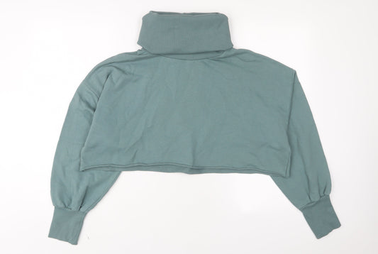Womens UK Size 16 ASOS Green Pullover Sweatshirt