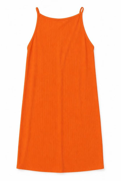 Boohoo Womens Orange Polyester A-Line Size 16 Scoop Neck Pullover