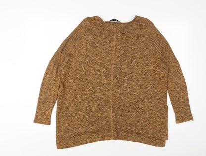 Womens UK Size 8 New Look Brown Pullover Jumper