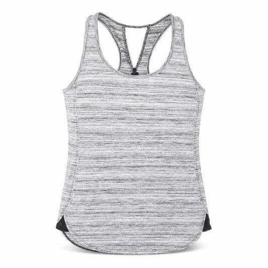 RBX Womens Grey Polyester Basic Tank Size S Scoop Neck Pullover