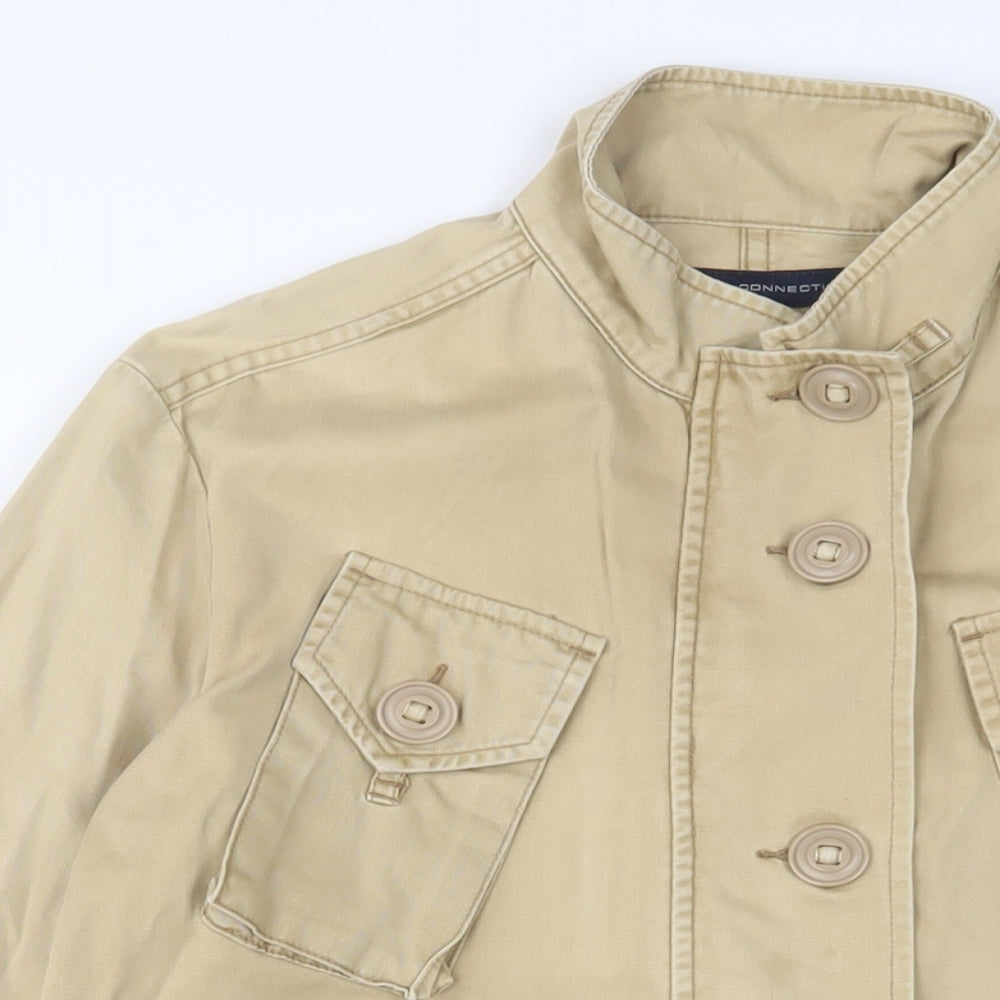 Womens UK Size 8 French Connection Beige Jacket