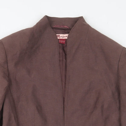Womens UK Size 12 Monsoon Brown Jacket