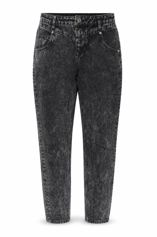 Womens UK Size 8 River Island Regular Fit Straight Grey Jeans