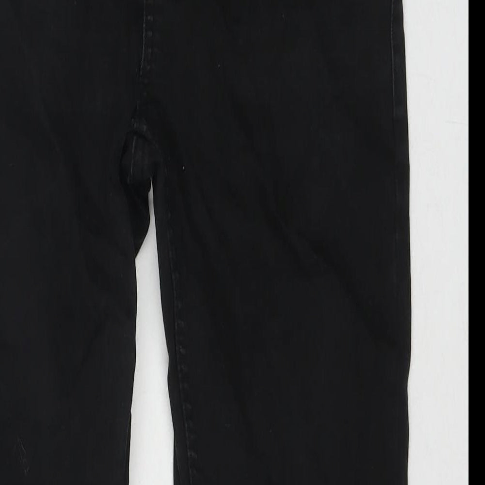 Denim & Co. Mens Black Cotton Skinny Jeans Size 32 in L30 in Regular Zip