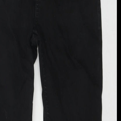 Denim & Co. Mens Black Cotton Skinny Jeans Size 32 in L30 in Regular Zip