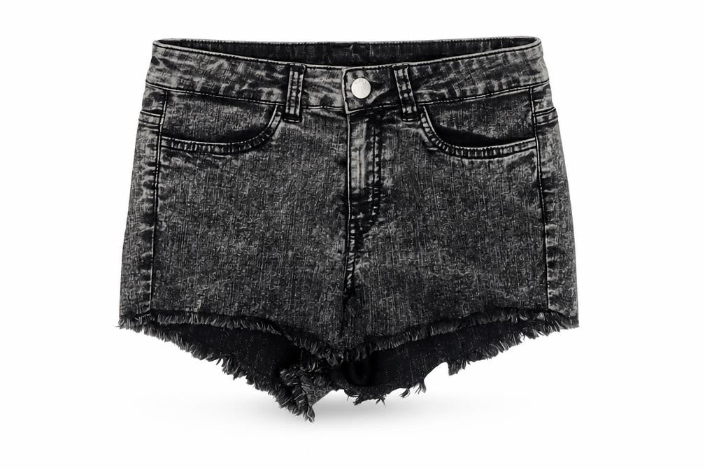 Womens UK Size 10 Divided by H&M Regular Fit Cut-Off Shorts