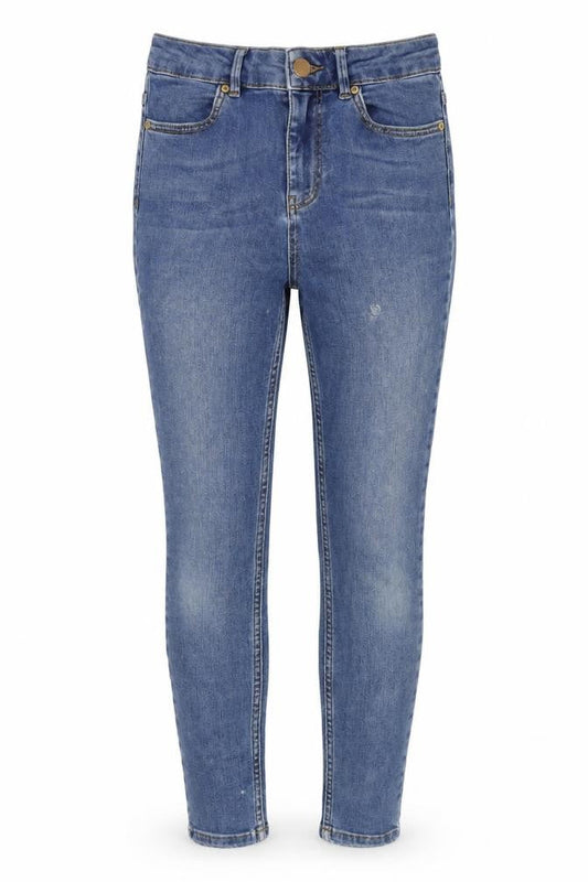 Womens UK Size 10 Oasis Regular Fit Skinny Blue Jeans