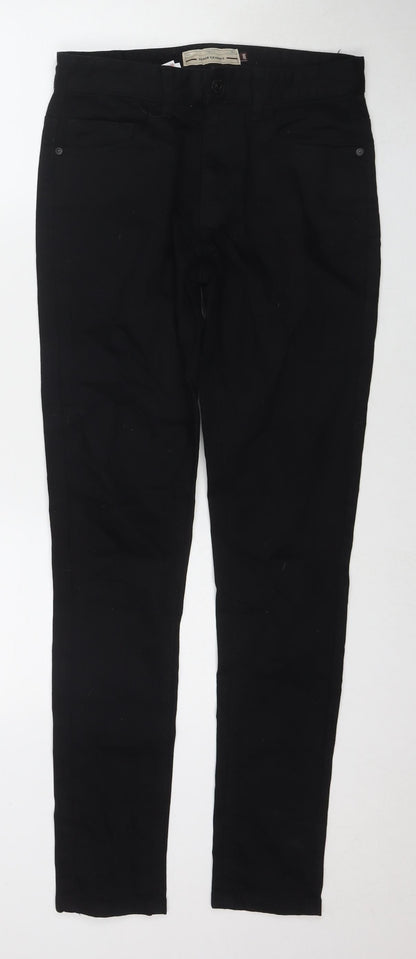 Mens UK Size 28 in NEXT Slim Fit Skinny Black Jeans