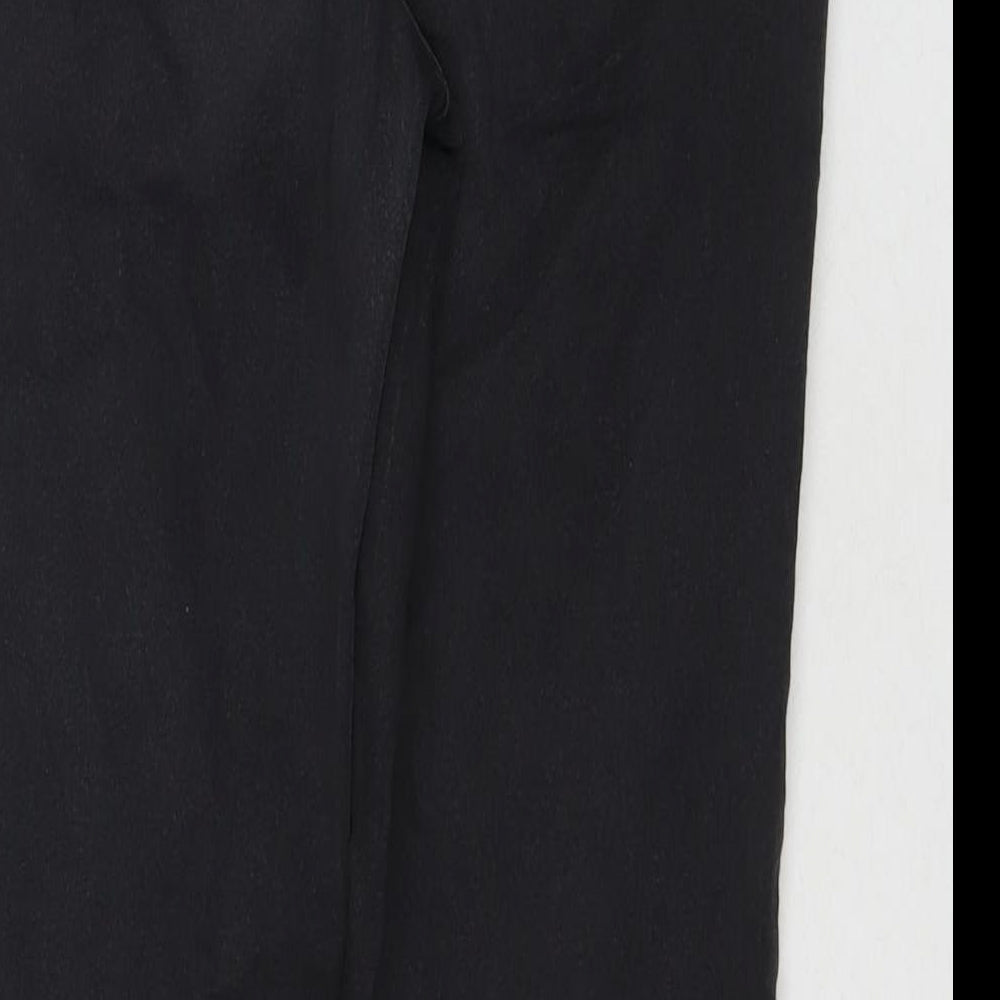 Womens UK Size 12 Papaya Regular Fit Skinny Black Jeans