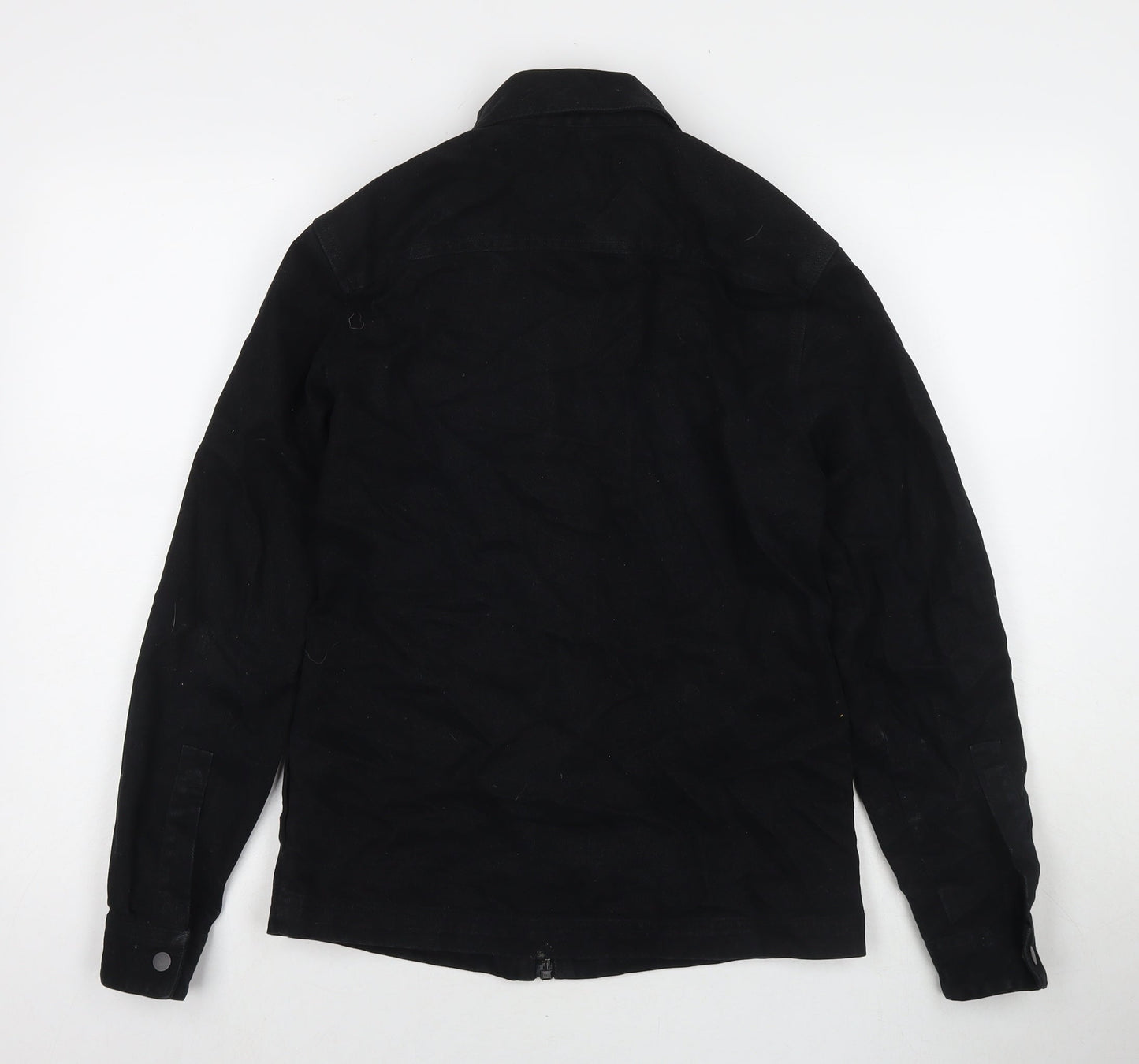 Mens UK Size XS River Island Black Jacket
