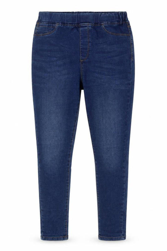 Womens UK Size 12 Boohoo Regular Fit Jegging Blue Jeans