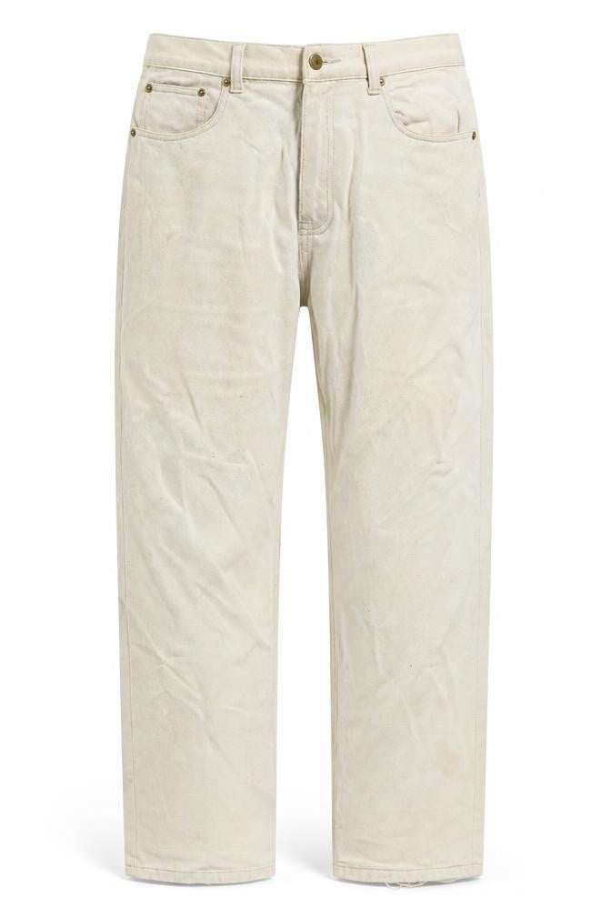 Mens UK Size 30 in Hutson Harbour Regular Fit Straight Beige Jeans