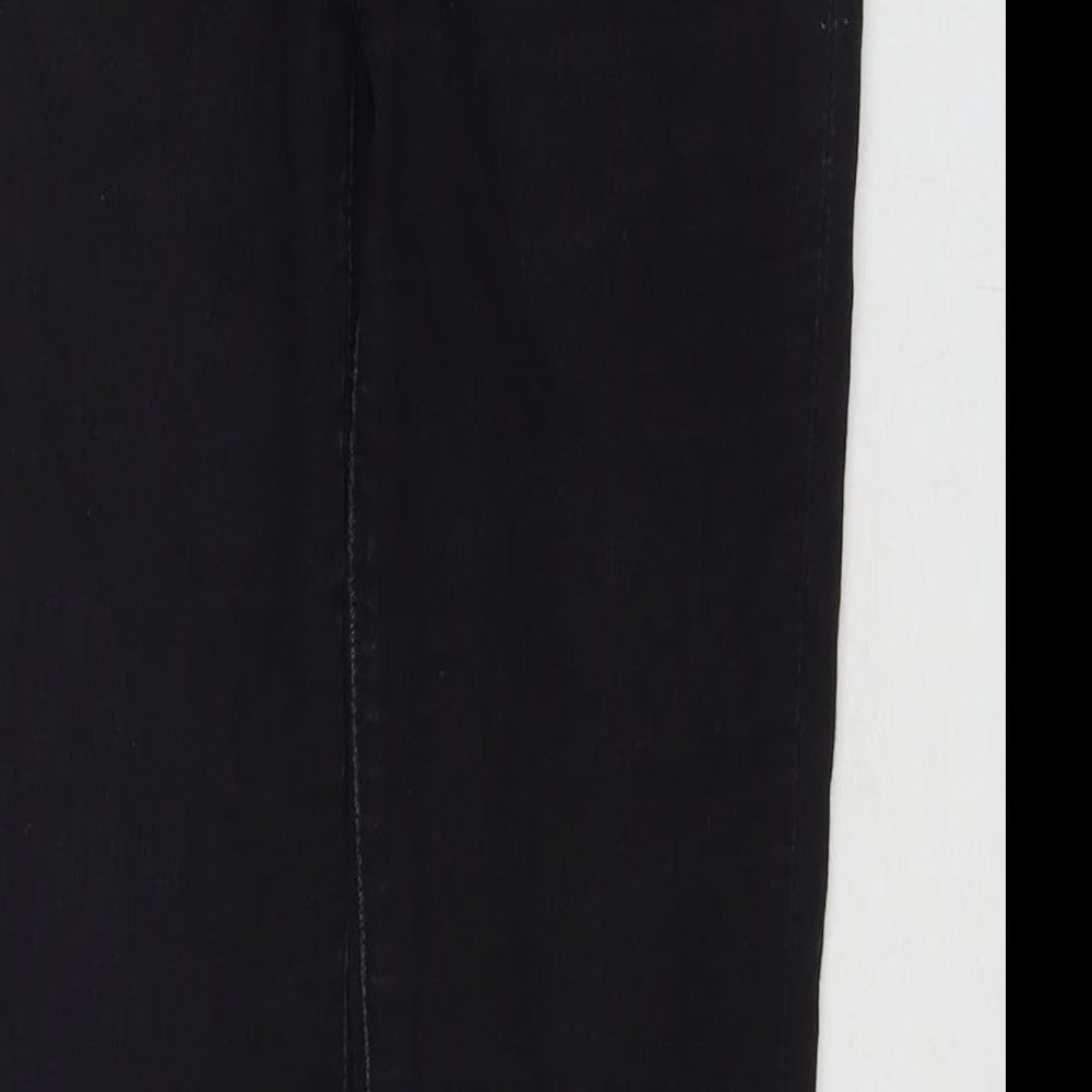 Gap Womens Black Cotton Skinny Jeans Size 8 L29 in Regular Zip