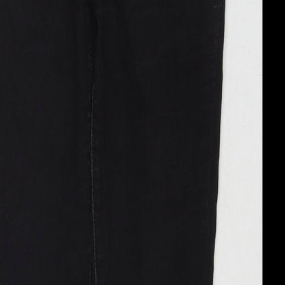 Gap Womens Black Cotton Skinny Jeans Size 8 L29 in Regular Zip