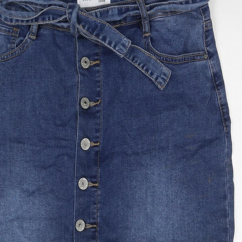 Womens UK Size XL My Bestiny Straight & Pencil Denim Skirt
