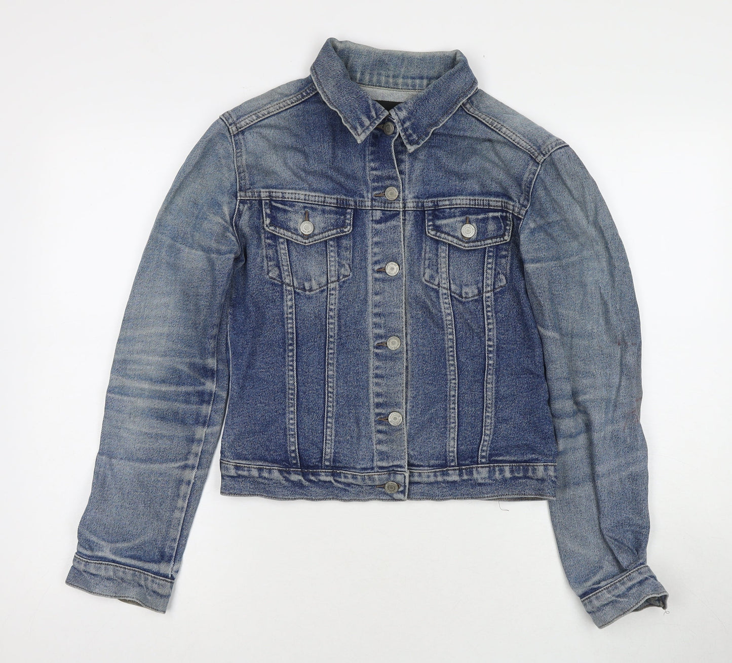 Womens UK Size 10 Warehouse Blue Jacket
