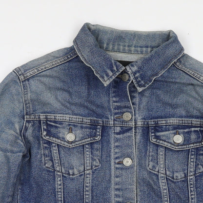 Womens UK Size 10 Warehouse Blue Jacket